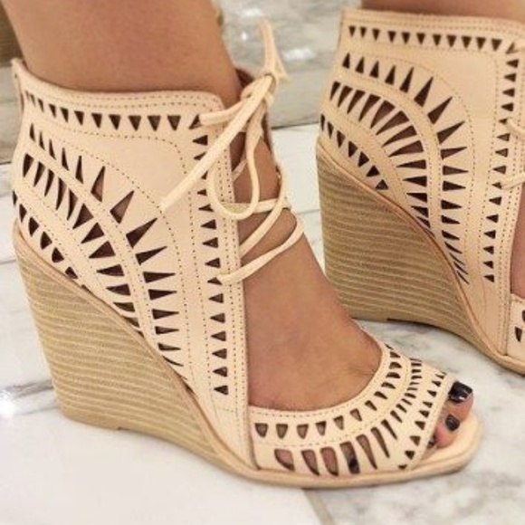 Jeffrey Campbell Rodillo Wedges - Size 6 - Picture 4 of 6